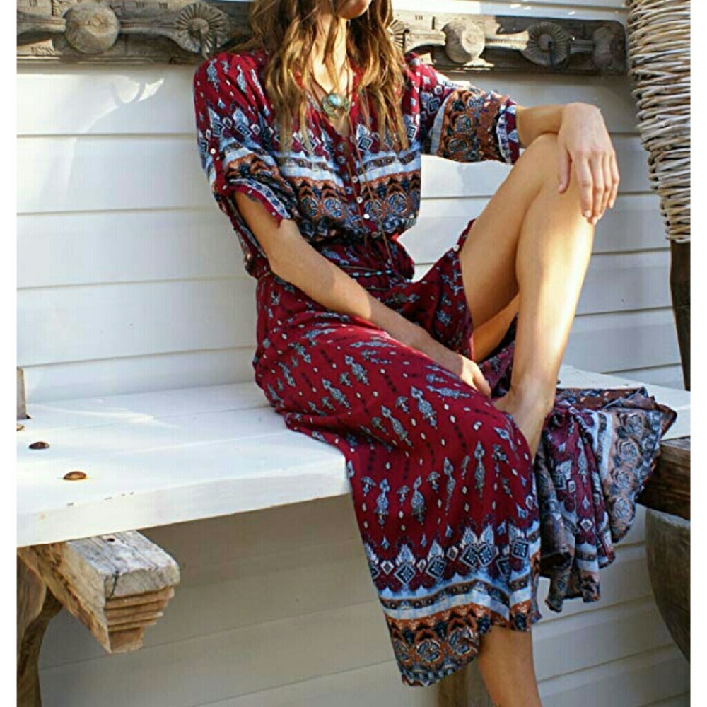 Boho Maxi Dress